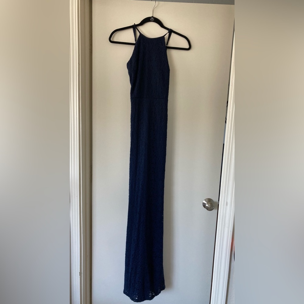 Lulus lace maxi dress Size S